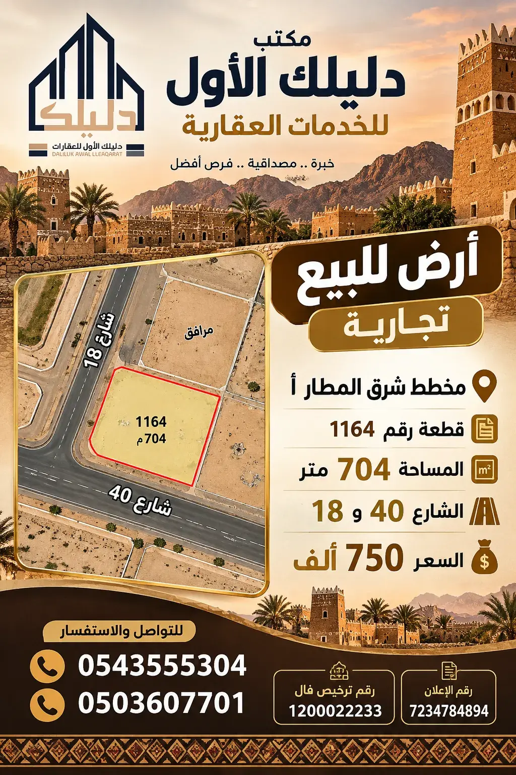 Land for sale in Ar Rawdah