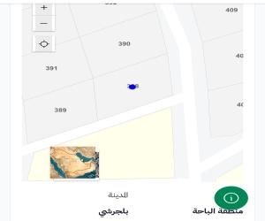 ارض للبيع  في  بلجرشي حي الأندلس
