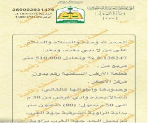 ارض للبيع  في  بقعاء حي بقعاء الشرقية(سهلة الفزير)