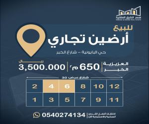 ارض للبيع  في  الخبر حي الخبر الجنوبية