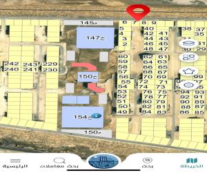 ارض للبيع  في  الجبيل حي غرناطة