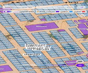 ارض للبيع  في  عرعر حي غرناطة الشرقي