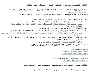معرض للإيجار  في  الاحساء حي الراشدية الثالث
