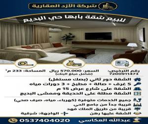 شقة للبيع  في  أبها حي الصفاء