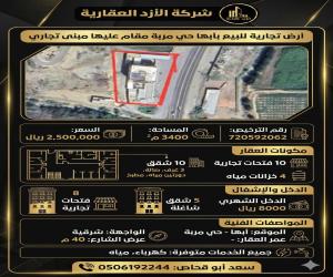 ارض للبيع  في  مندرمربة غير محدد