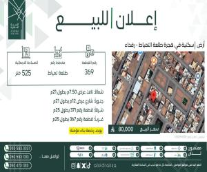 ارض للبيع  في  طلعه التمياط حي حي المنطقه السكنية نموذجية طلعة التمياط