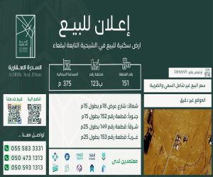 ارض للبيع  في  الشيحيه حي الشيحيّة