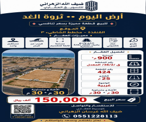 ارض للبيع  في  القنفذة حي الشاطئ 3